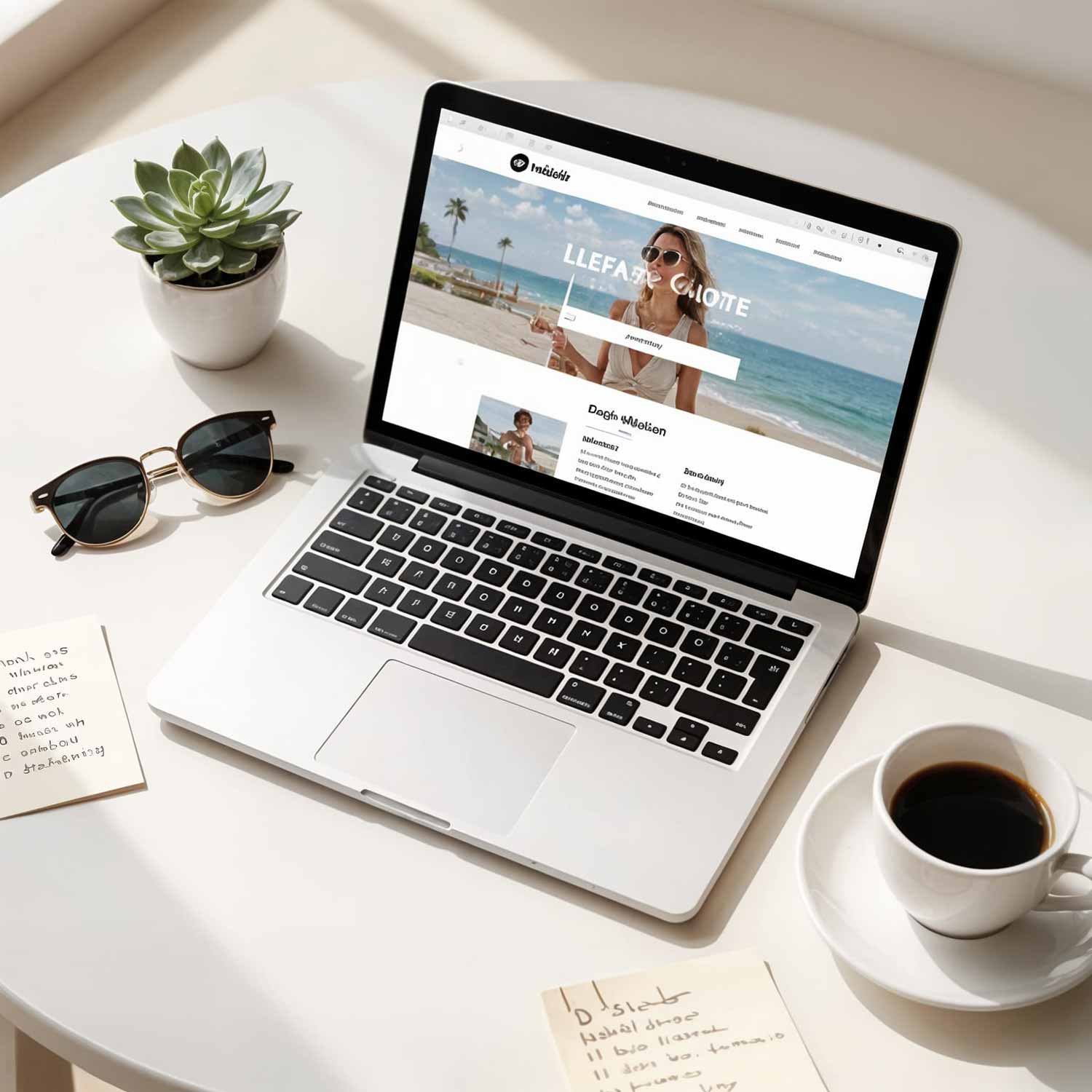 Summer Laptop