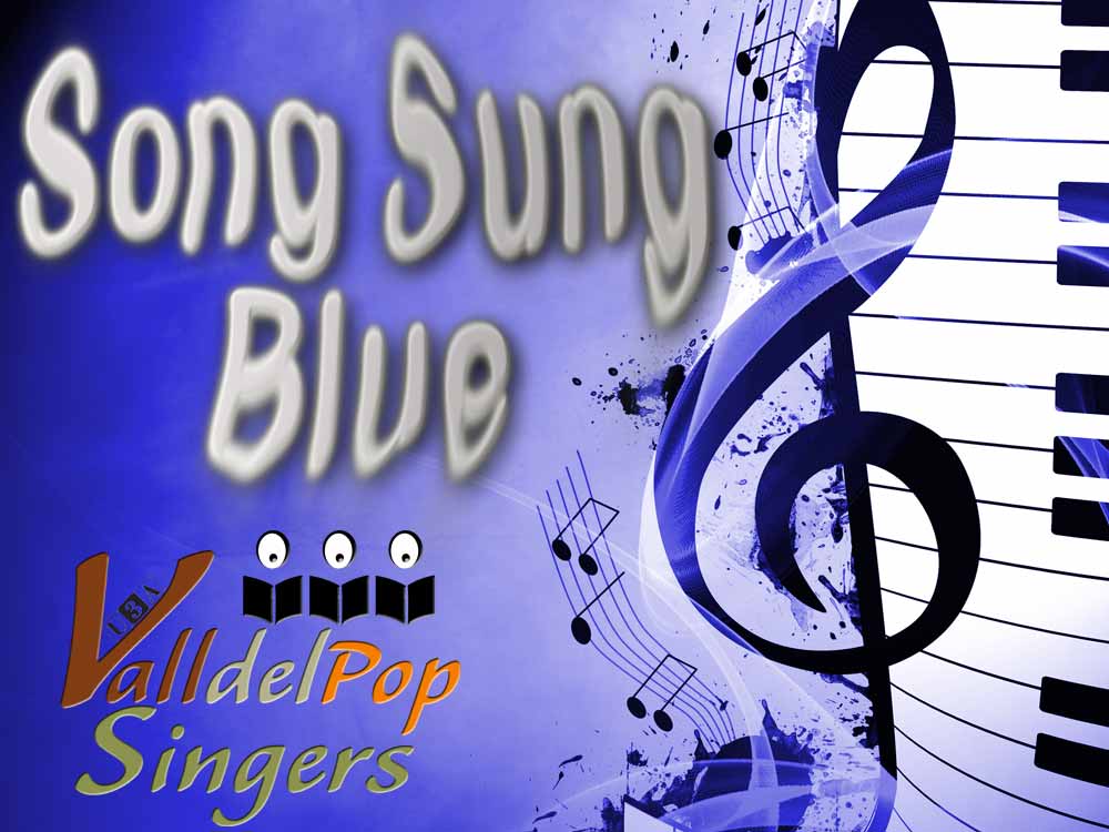 Song Sung Blue Graphic Design